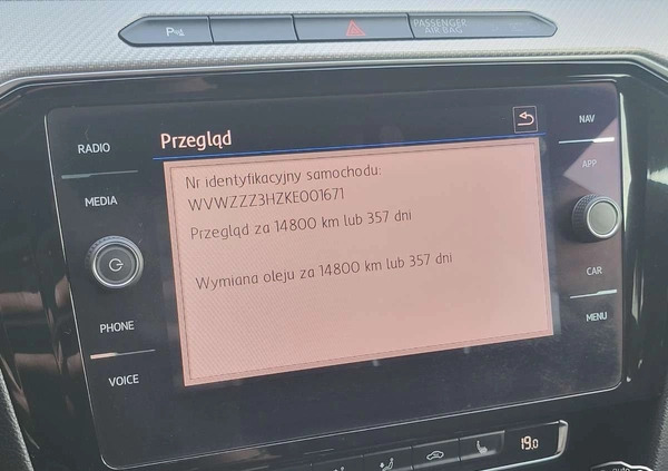 Volkswagen Arteon cena 109900 przebieg: 111455, rok produkcji 2018 z Nowy Staw małe 742